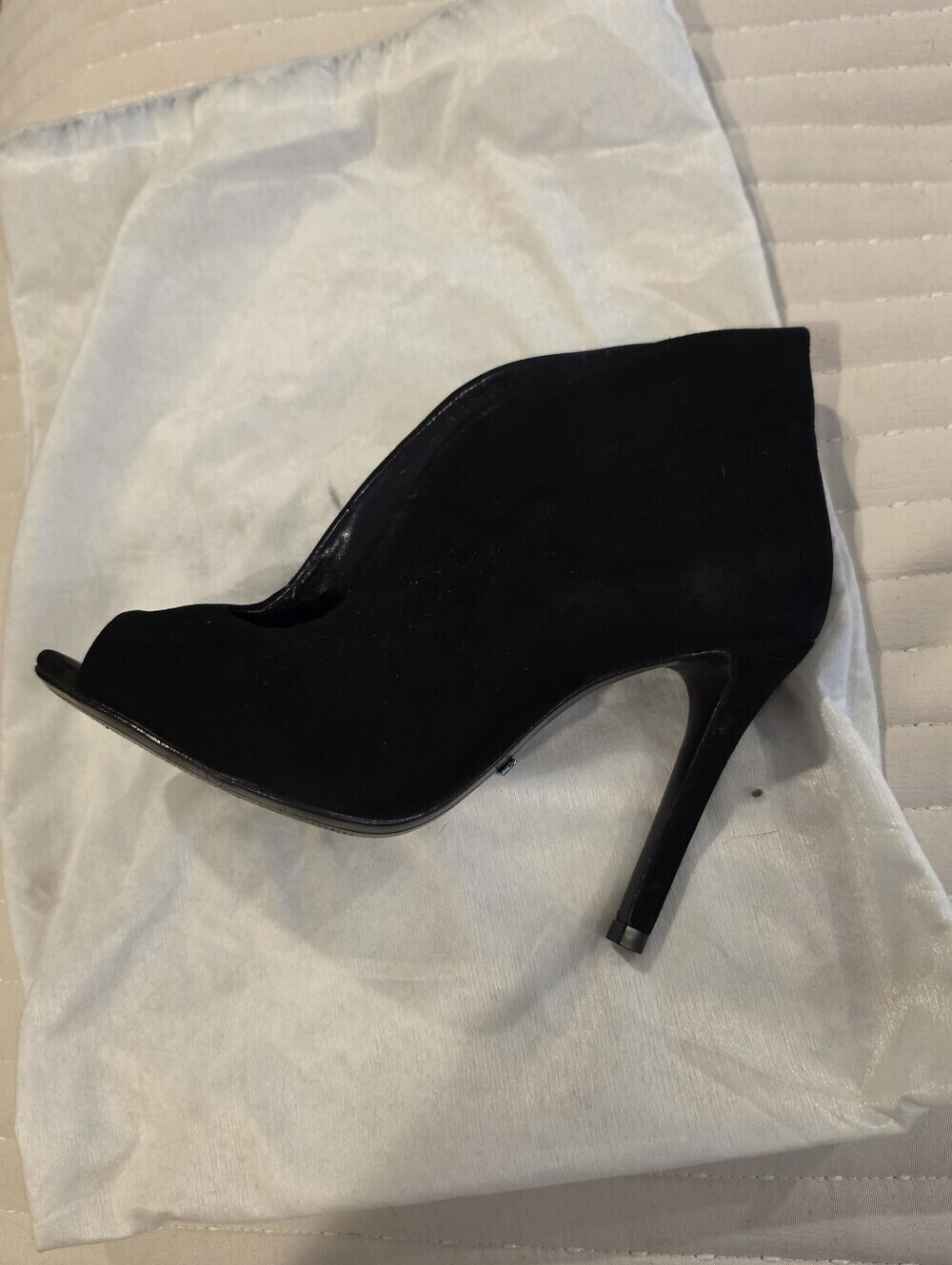 Shutz Open Toe Booties - Picture 7 of 7